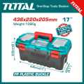 TOTAL TPBX0171 17" Plastic tool box. 