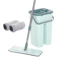 Floor Cleaning Flat Mop with 2 Microfiber Pad. 