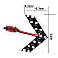 2PCS Universal 14-SMD Car Side Rearview Mirror Turn Signal LED Lights Blinker Retrofit Yellow Light(null). 