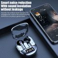 INNOVAT® Air buds K40 Bluetooth Earphones Digital Display Headset Noise Cancelling Earbuds With Microphone High Fidelity Stereo Sound Headphones.