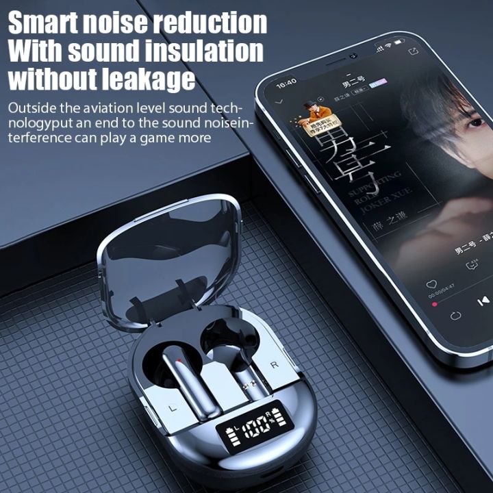 INNOVAT%C2%AE%20Air%20buds%20K40%20Bluetooth%20Earphones%20Digital%20Display%20Headset%20Noise%20Cancelling%20Earbuds%20With%20Microphone%20High%20Fidelity%20Stereo%20Sound%20Headphones%20-%20Image%209