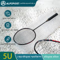 ALP V5 Pro 5U 75g MXH CushionTechnology Wave Frame Offensive Badminton Racket Single Break Wind Racket Red/White/Pink/Black/Purple 100% Full Carbon Fiber G5 T50 Balanced Badminton Rocket Ultralight Reket Men Women Rsl Yonex Liling Victor ALP Racquet. 