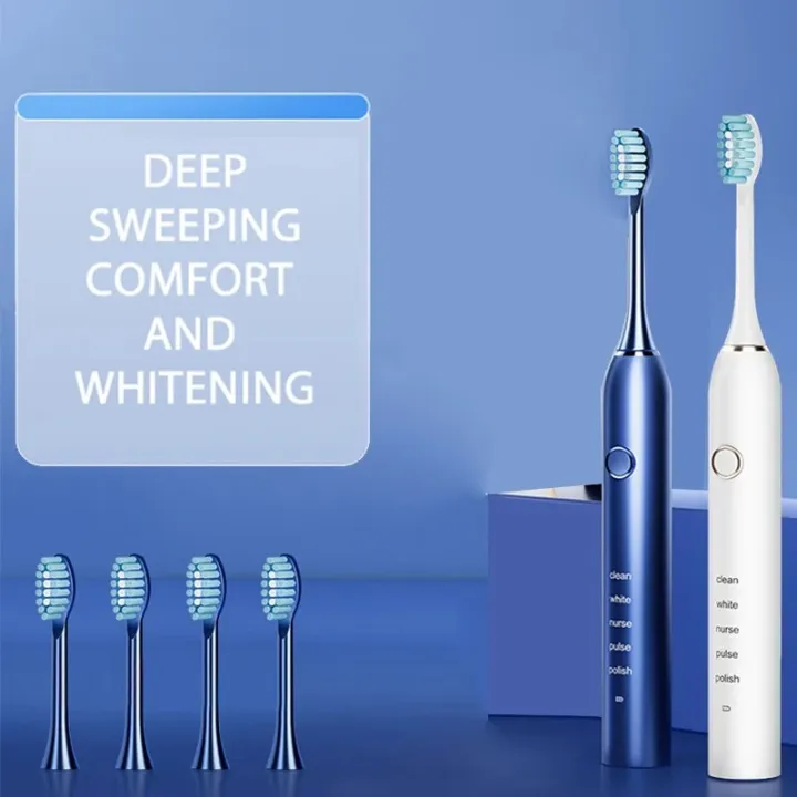 GeZhou%20310%20sonic%20electric%20toothbrush%20Adult%20automatic%20toothbrush%20Rechargeable%20With%203%20heads%20replacement%20IPX67%20Tooth%20Brush%20-%20Image%203