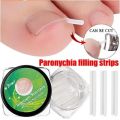 10pcs Ingrown Toenail Correction Tool Ingrown Toe Nail Treatment Elastic Patch Sticker Straightening Clip Brace Pedicure Tool.