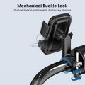 Outtobe Outdoor Motorcycle / Electric Bike / Bicycle 360° Rotation Automatic Lock Phone Holder Multifunctional Phone Mount Rotation Cycling Bracket Universal Mountain Bike Handlebar Stem Phone Holder. 