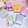 80 Pages Cute Cartoon Four Folding Sticky Notes Scrapbooking DIY Kawaii Memo Pad Diary Message Memo Sheets School Stationery. 