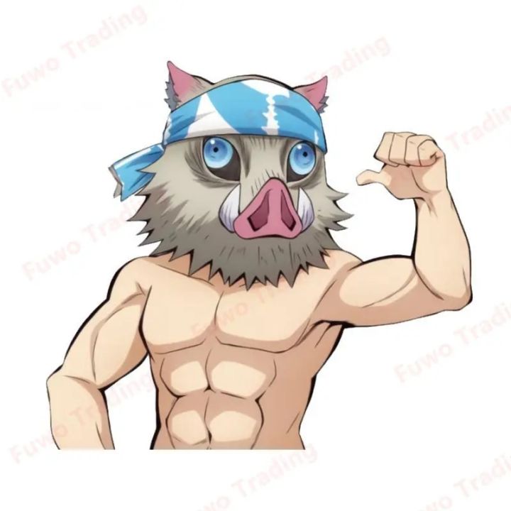 Anime%20Car%20Stickers%20Inosuke%20Demon%20Slayer%20Vinyl%20Decal%20for%20Window%20Motorcycle%20Camper%20Bumper%20Helmet%20Truck%20Laptop%20Decoration%20PVC%20-%20Image%203