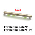 New Power Volume Side Key Button Flex Cable Ribbon For Xiaomi Redmi Note 9S 9 Pro Replacement Parts.