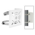 2X Universal Vertical Pole Mount Adapter, with 4 Loops, Wall Mounting Loop Bracket.