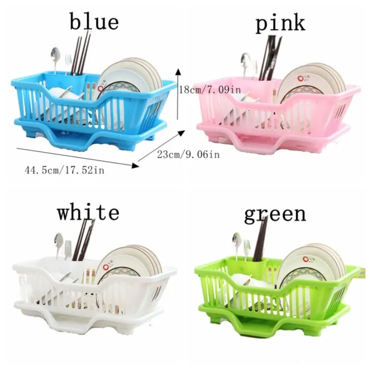 Storage%20Rack%20Plastic%20Utensils%20Drainer%20Rack%20Durable%20Convenient%20Dish%20Drying%20Rack%20Square%20Storage%20Basket%20Storage%20-%20Image%202