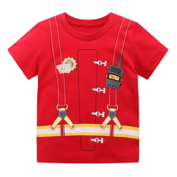 SAILEROAD%20Summer%20T%20Shirt%20Cotton%20Short%20Sleeve%20Cartoon%20Vehicles%20Excavator%20T-shirts%20Kids%20Tee%20Girl%20Tops%20Boys%20Children%20Clothes%20-%20Image%206