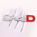 D4D D-4D Logo Car Sticker Emblem Badge Decal for Toyota COROLLA RAV4 Camry CROWN PRIUS REIZ VIOS HIGHLANDER Prado Corolla Tundra.
