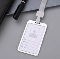 Metal Business Card Case Holder Aluminum ID Card Holder Student ID Card Holder - Card Holder. 