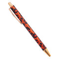 Stationery School Office Supply Leopard Ballpoint Pens Sparkly Click Ball Pens Metal Pen.