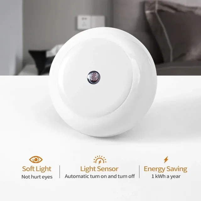 Smart%20Auto%20On/Off%20Sensor%20Nightlight%20Round%20EU%20Plug%20in%20Wall%20Night%20Lamp%20Bathroom%20Home%20Kitchen%20Hallway%20Staireway%20Bedroom%20Nightlight%20-%20Image%206