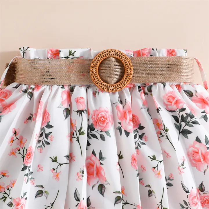 GC%20Baby%20Girls%20Outfits%20Ruffle%20Off%20Shoulder%20Crop%20Tops%20Floral%20Print%20Shorts%20Skirt%20Set%20Toddler%20Summer%20Clothes%20-%20Image%204
