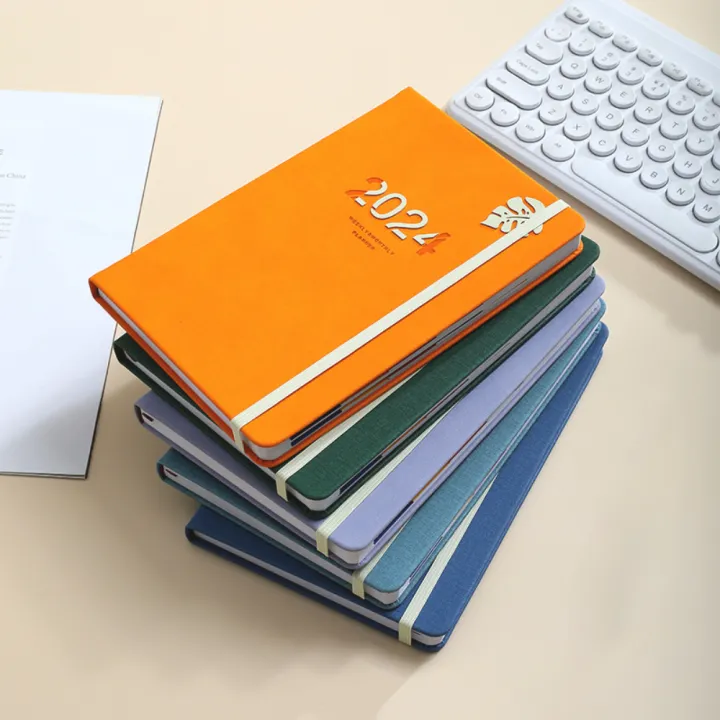 English%202024%20Planner%20Diary%20Versatile%20Paper%20A5%20A5%20Strap%20Notebook%20Hardcover%202024%20Year%20Notepad%20for%20Office%20Supplies%20School%20Supplies%20-%20Image%205