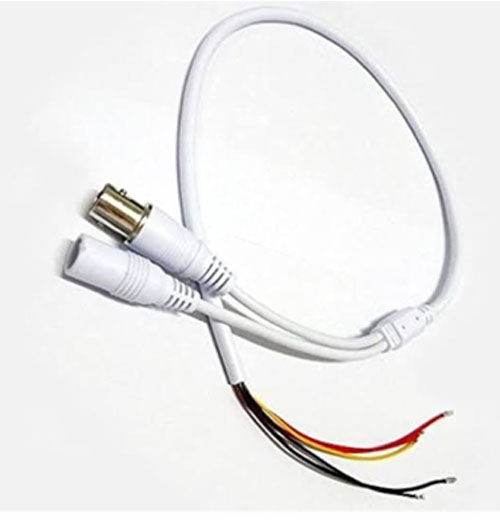 5 Core Wire Five Pin Cable For CCTV Camera, The Cable Use for Install Security Camera Video Calbe Power Cable