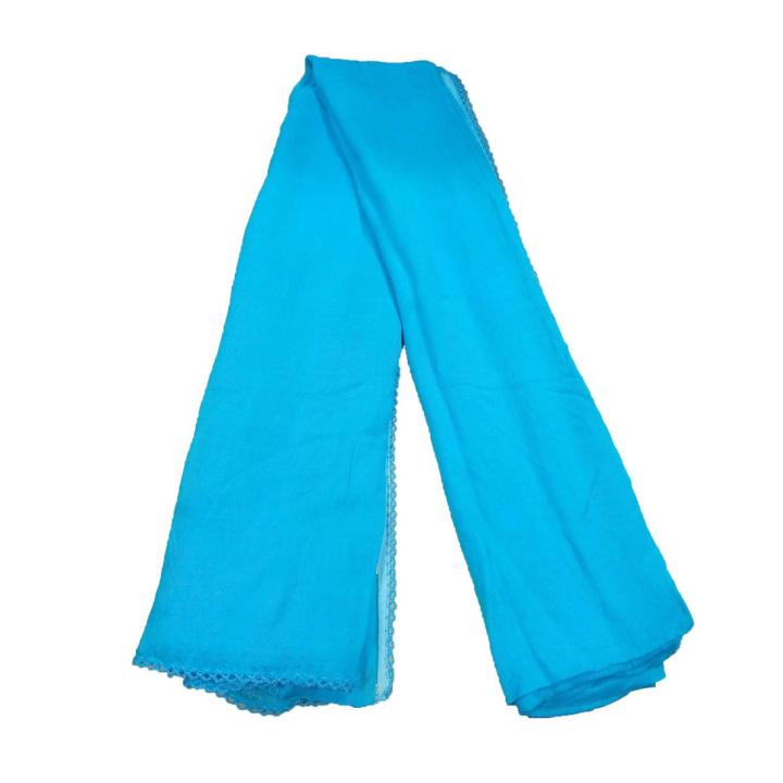 Eid Special Indian Cotton 1 Color Orna For Women & Girls