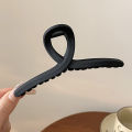 Matte Black Hair Clip For Women Fashion Elegant Hairgrips Large Hair Claw Clips MJD. 