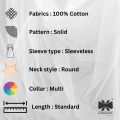 2 Pieces 2 Color Loxicave Slim fit Tank Top Cotton Stretch Basic Adjustable Undershirt SMBD01.