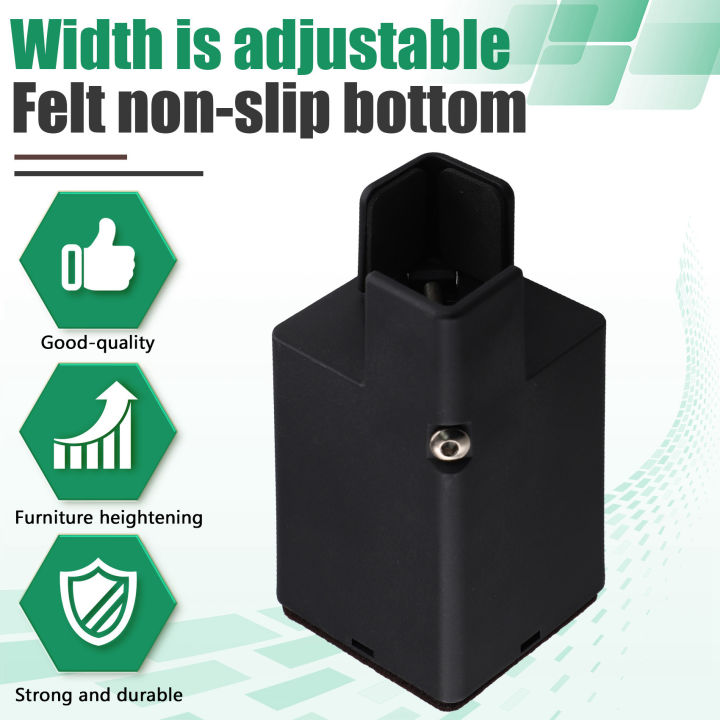 Adjustable%20Furniture%20Heightening%20Pad,%20Bed%20Heightening%20Leg%20Pad,%20Black%20-%20Image%207