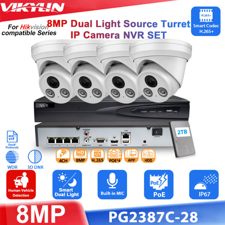 Vikylin%208MP%20IP%20Camera%20for%20Hikvision%20Compatible%20Smart%20Dual%20Light%20With%20MIC%20Motion%20Detection%20PoE%20Camera%20Home%20Security%20CCTV%20NVR%20Kit%20-%20Image%207
