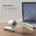 Folding High-Speed Handheld Turbo Fan Rechargeable Portable Mini Fan with Digital Display 5 Speed Type-C Charging | Saifonix BD.