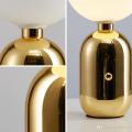 Modern Glass Ball Bedside LED Table Lamp, 01-5042. 