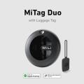 MiLi Mi Tag Duo Smart Finder | Android & iOS Bluetooth Tracker for Keys, Bag & Wallet.