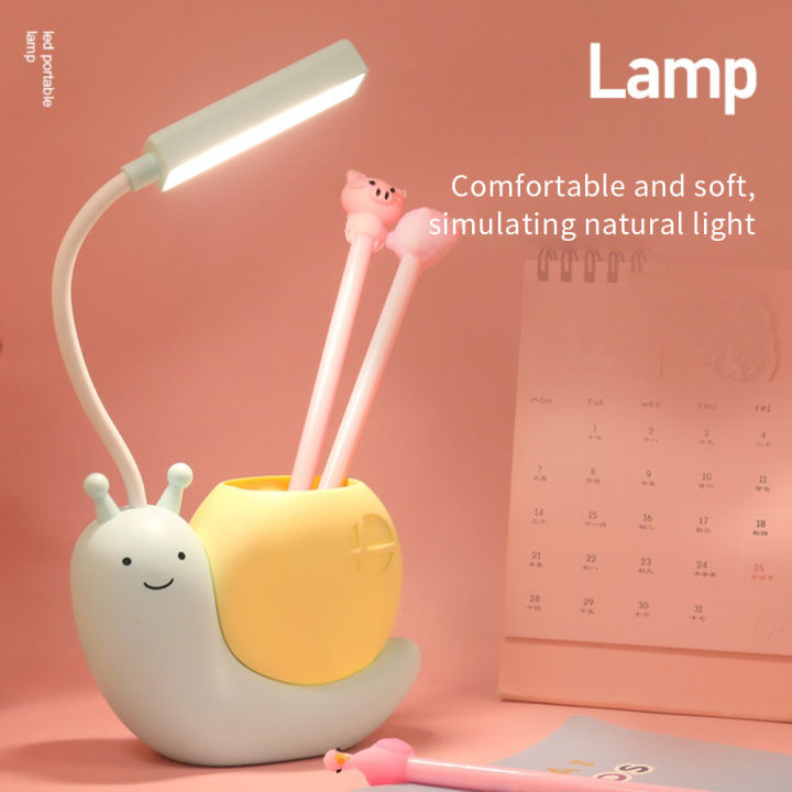 Snail%20Desk%20Lamp%20USB%20Charging%20Pen%20Holder%20Lamp%20Kid%20LED%20Night%20Light%20Reading%20Lamp%20With%20Pen%20Organizer%20Table%20Light%20-%20Image%205