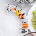 Decor Creative For Kids Children Tableware Food Pick Stick Dessert Fork Fruit S4U4. 