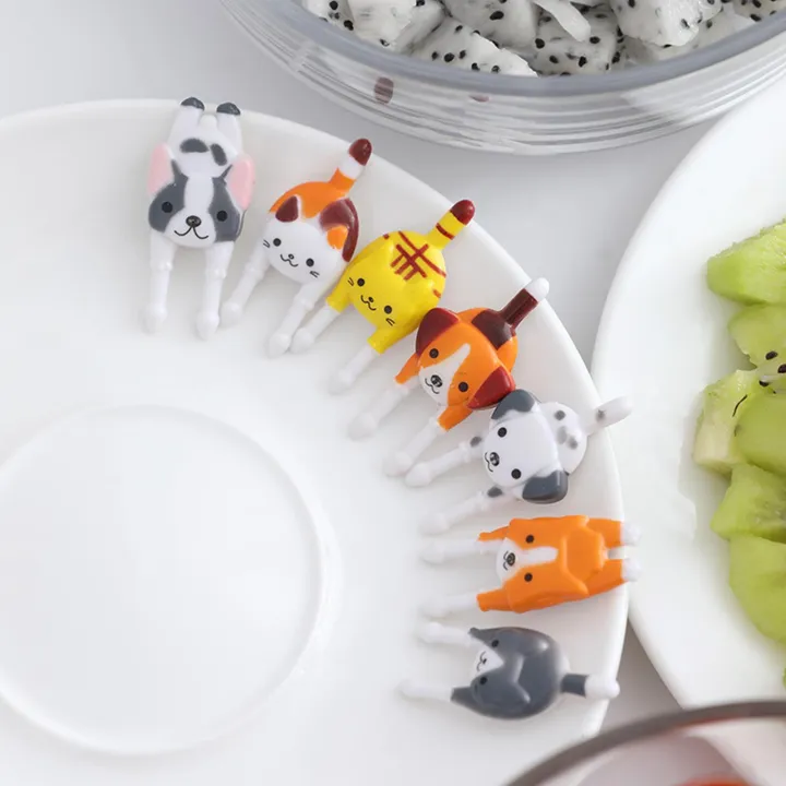 Decor%20Creative%20For%20Kids%20Children%20Tableware%20Food%20Pick%20Stick%20Dessert%20Fork%20Fruit%20S4U4%20-%20Image%207