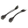 【FUPANG】Power Ethernet Passive POE Splitter separator Cable for Camera. 
