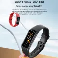 C60 mart Bracelet: Waterproof/Health Monitoring/Exercise teps. 