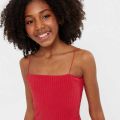 Rib Tank top for girls women's wear under t-shirts.
