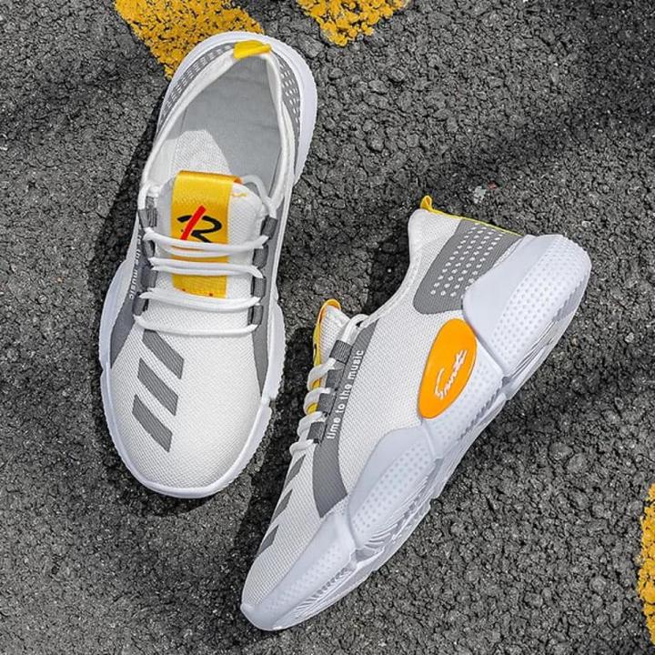 men's fashion flyknit casual shoes