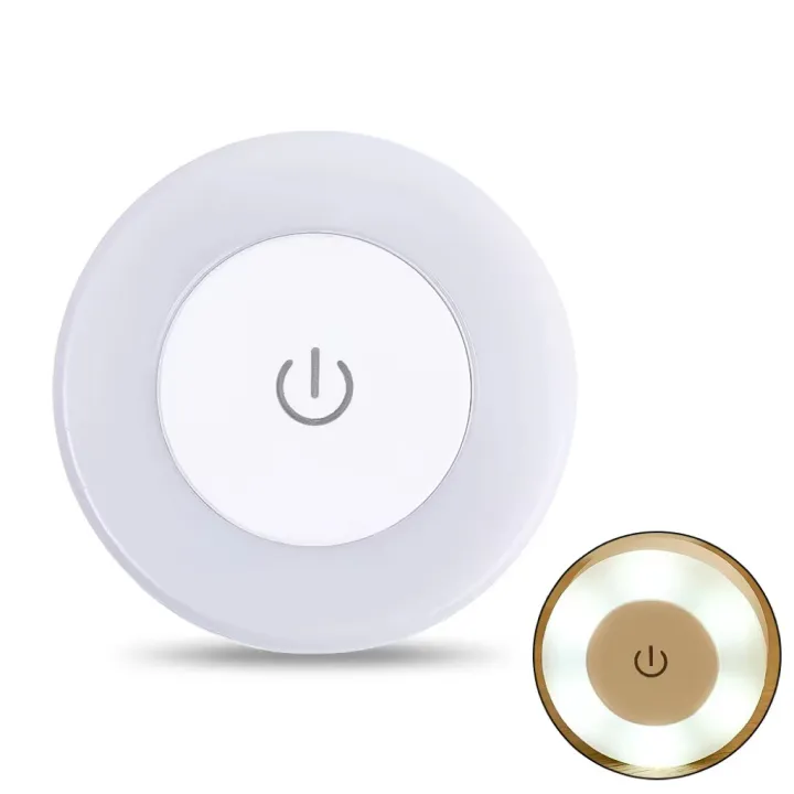 1/2PCS%20Touch%20Sensor%20Night%20Light%20ABS%20Wall%20Lamp%20USB%20Charged%20Lights%20Portable%20Mini%20Night%20Lamp%20White/Yellow%20Light%20-%20Image%209
