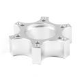 70mm Steering Wheel Adapter Plate for Thrustmaster T300RS -Ferrari 599 P310/R383 14 Inch Steering Wheel Silver. 