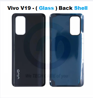 Vivo V19 Glass Back Shell Back Panel Battery Cover