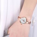 SKMEI Casual Stainless Steel Female Wristwatcch Relogio Feminino Luxury Quartz Ladies Watch Thin Strap Fashion Women Watch 1390.