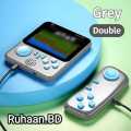 G7 Retro Video Game Console with Gamepad (Controller)Built-In 666 Game 3.5Inch Screen AV Out Pocket Gamepad Handheld Game for 2 Players Controller. 