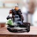 Waterfall Burner Cone Burner for Desktop Meditation Teahouse.