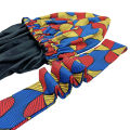 Alien Large Size African Print Satin Bonnet with Long Ribbon Wrap Double Layer Headwrap Ankara Pattern Women Hair Cover Hair Wrap Cap.