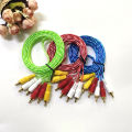 Audio Sound AV Cable 2in1/3in1/3in3 1.5mm Set-top Box Plug Phone Computer Power Amplifier Speaker Box Connecting Line Demoo. 