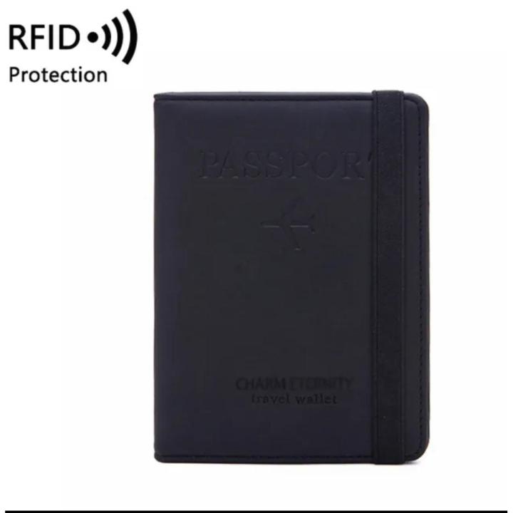 Airelle Digital Goods Multi-Function Credit Card Holder Leather Document Package Passporrt Holder Passporrt Bag Wallet Travel Cover Case - Passport Cover