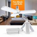 50W E27 LED Pin System Bulb Super Bright Foldable Fan Blade Angle Adjustable Ceiling Lamp Home Energy Saving Lights CE RoHS - Light - Light - Light. 