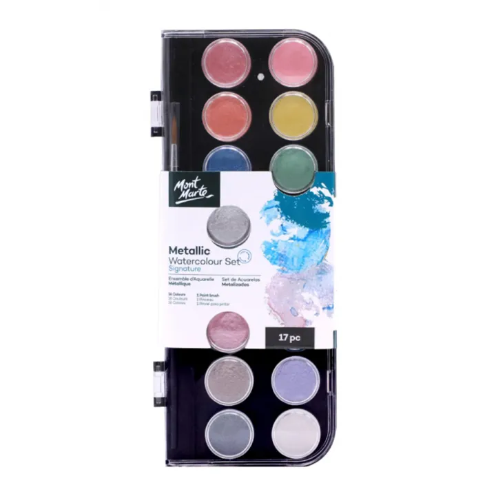 Mont%20Marte%20Metallic%20Watercolor%20Set%20%E2%80%93%2017%20Colors%20(16%20Metallic%20Shades%20+%201%20Paint%20Brush)%20-%20Image%207