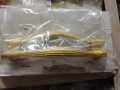 4 pcs / 4" Door, Cabinet, Drawer Handle golden color.