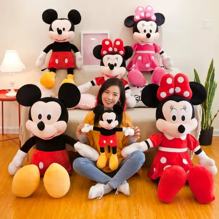 Disney%20Kawaii%20Mickey%20Minnie%20Mouse%20Plush%20Toy%20Stuffed%20Animals%20Doll%20Cartoon%20Cute%20Soft%20Pillow%20Room%20Decor%20Anime%20Peluche%20Children%20Gift%20-%20Image%202